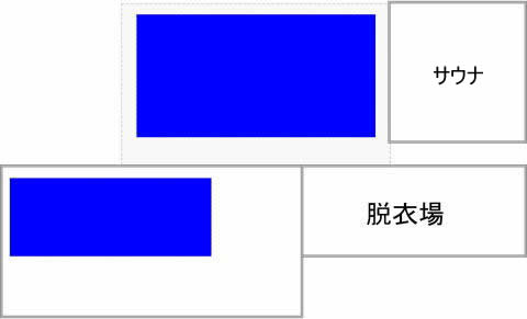 まきばの湯のフロア図