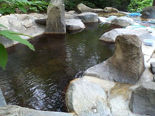 雨飾高原 露天風呂