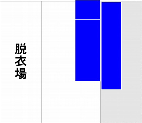 湯ったりーな昼神のフロア図