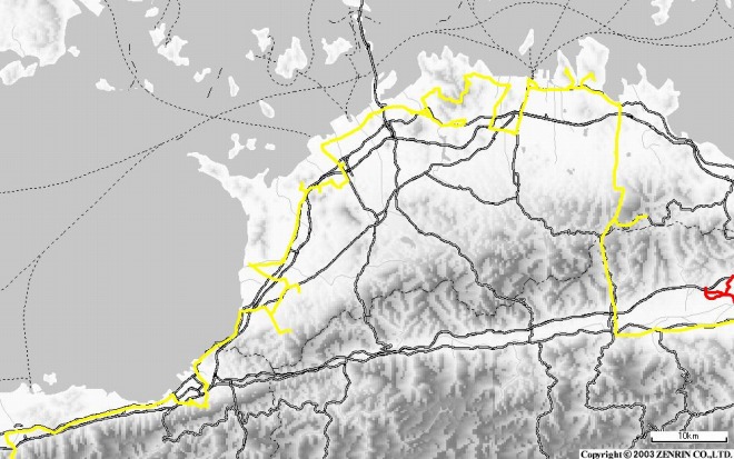 レンタカーで巡る四国八十八箇所
