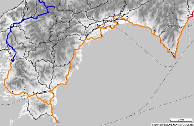 レンタカーで巡る四国八十八箇所